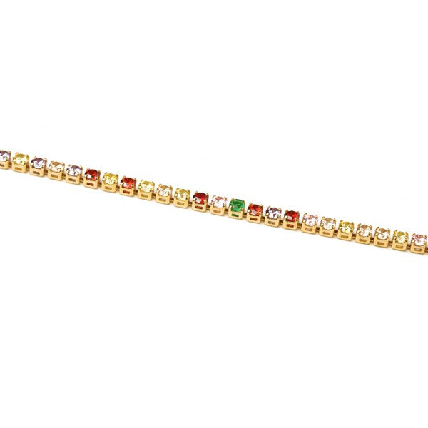 Rainbow Zircon Choker