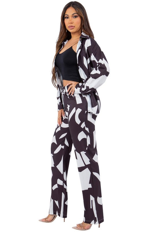 SEXY SUMMER TWO PIECE PANTS SET