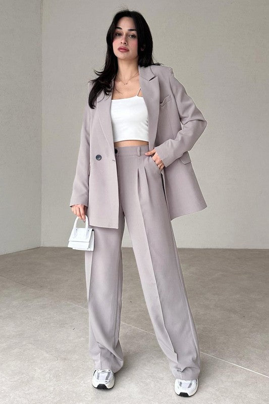 WOMEN FASHION BLAZERS SUIT SET